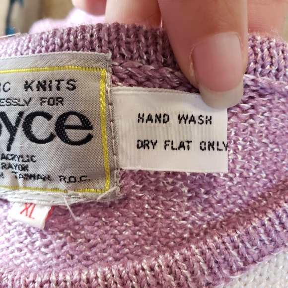 Vintage 1980's Joyce size XL - Picture 7 of 7